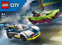LEGO City Voiture de police et poursuite en voiture rapide 60415