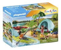 PLAYMOBIL Family Fun 71425 Outdoor kamperen-Linkerzijde