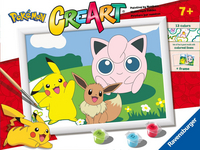 Ravensburger Hobbydoos Pokémon CreArt schilderen op nummer