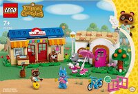 LEGO Animal Crossing Nooks hoek en Rosies huis 77050-Vooraanzicht