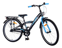 Volare Vélo pour enfants Thombike noir/bleu avec 3 vitesses 24'