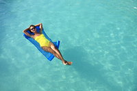 Swimways matras Yogo Float Cobalt Neo Mint-Afbeelding 3