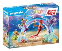PLAYMOBIL Magic 71379 Starter Pack Sirènes et arc-en-ciel