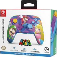 Nintendo Switch Manette sans fil Mario Bros PowerA Color Splash Multi