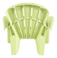 Chaise de jardin pour enfants Lounge vert pastel-Arrière