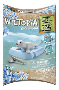 PLAYMOBIL Wiltopia 71070 Baby zeehond-Vooraanzicht
