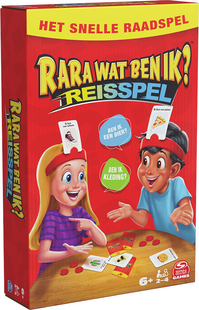 Spin Master Games Hedbanz /RARA Wat ben ik?/ Reisspel NL-Vooraanzicht