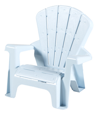 Chaise de jardin pour enfants Lounge bleu pastel-Détail de l'article