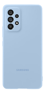 Samsung cover Silicone voor Galaxy A53 5G Arctic Blue-Achteraanzicht