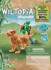 PLAYMOBIL Wiltopia 71067 Baby tijger-Afbeelding 2