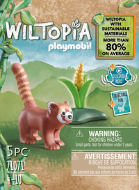 PLAYMOBIL Wiltopia 71071 Panda roux-Image 2