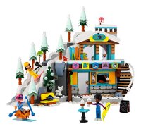 LEGO Friends 41756 Vakantie skipiste en café-Vooraanzicht