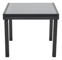 Wilsa verlengbare tuintafel Modulo zwart L 90/180 x B 90 cm-commercieel beeld