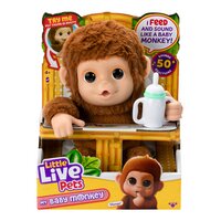 Jouets Moose My Baby Monkey Mango