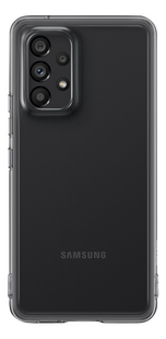Samsung cover soft clear voor Galaxy A53 5G zwart-Achteraanzicht