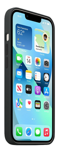 Apple siliconen cover MagSafe voor iPhone 13 zwart-Linkerzijde