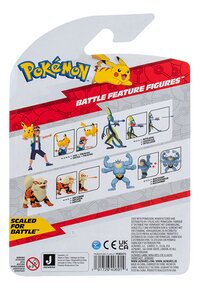 Figuur Pokémon Battle Figure Set Wave 13 - Eevee + Espeon + Snom-Achteraanzicht