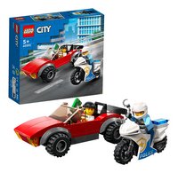 LEGO City 60392 Achtervolging auto op politiemotor-Artikeldetail