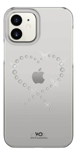 White Diamonds cover Eternity voor iPhone 12 mini zilverkleurig-Vooraanzicht