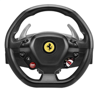 PS4 Thrustmaster stuurwiel met pedalen T80 Ferrari 488 GTB Edition zwart-Vooraanzicht