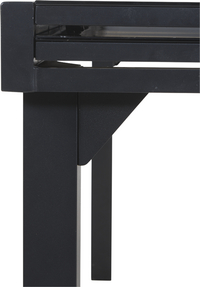 Verlengbare tuintafel Modulo zwart L 135/270 x B 105 cm-Artikeldetail