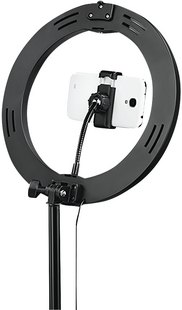 Hama vlogging kit LED-ringlamp /Spotlight FoldUp 10.2/-Achteraanzicht