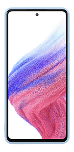Samsung cover Silicone voor Galaxy A53 5G Arctic Blue-Vooraanzicht