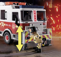 PLAYMOBIL City Action 70935 Brandweerwagen: US Tower Ladder-Afbeelding 3