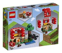 LEGO Minecraft 21179 Het paddestoelenhuis-Achteraanzicht