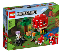LEGO Minecraft 21179 Het paddestoelenhuis
