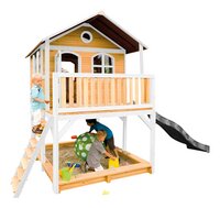 AXI houten speelhuisje Marc met grijze glijbaan-Afbeelding 5