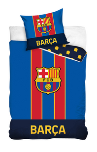Housse de couette FC Barcelona Barça coton 140 x 200 cm Barça