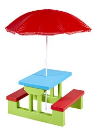 Kinderpicknicktafel met parasol-Rechterzijde