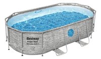 Bestway piscine Power Steel Vista Rotin L 4,27 x Lg 2,5 x H 1 m-Détail de l'article