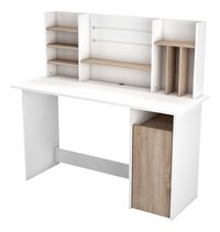 Demeyere Meubles Bureau Ambre Wit Geborsteld Eikdecor Ontdek
