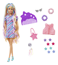 Barbie poupée mannequin Totally Hair - Étoiles