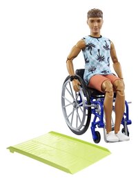 Barbie poupée mannequin Fashionistas 195 - Ken en fauteuil roulant-Détail de l'article
