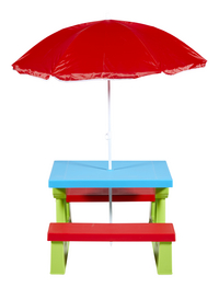Kinderpicknicktafel met parasol-Linkerzijde