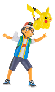 Figurine articulée Pokémon Battle Feature Wave 12 - Sacha et Pikachu-Détail de l'article