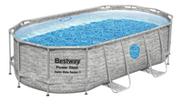 Bestway piscine Power Steel Vista Rotin L 4,27 x Lg 2,5 x H 1 m