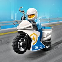 LEGO City 60392 Achtervolging auto op politiemotor-Afbeelding 1