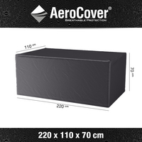 AeroCover beschermhoes voor tuintafel L 220 x B 110 x H 70 cm polyester-Artikeldetail