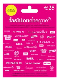 Giftcard Fashioncheque 25 euro