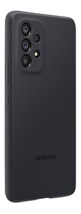 Samsung cover Silicone voor Galaxy A53 5G zwart-Linkerzijde