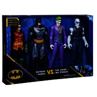 Spin Master Set Batman & Robin vs. The Joker & Mr. Freeze-Linkerzijde
