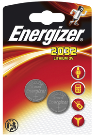 Energizer 2 CR2032-knopcelbatterijen