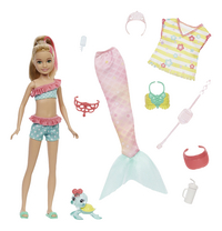 Barbie mannequinpop Mermaid Power Sisters Dress Up - zeemeermin Stacie