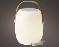 Lumineo haut-parleur Bluetooth avec éclairage blanc chaud