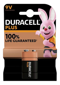 Duracell Plus 9V-batterij