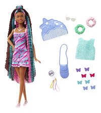 Barbie mannequinpop Totally Hair - Vlinders